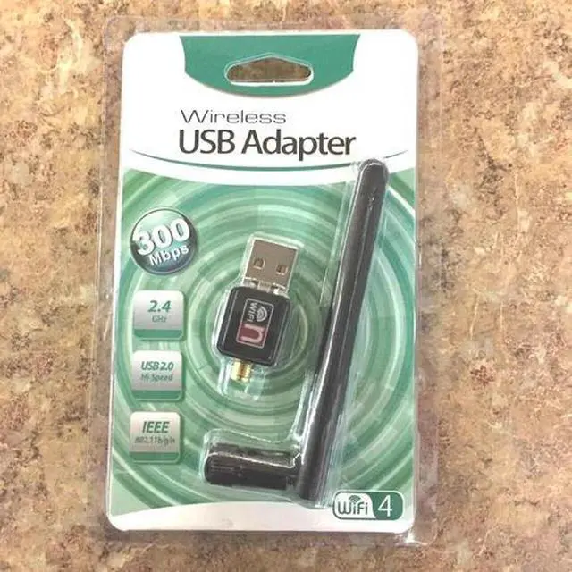 Main image of New W/Antenna 300n 300Mbps Mini Wireless USB Wifi Adapter Network 802.11n/g/b