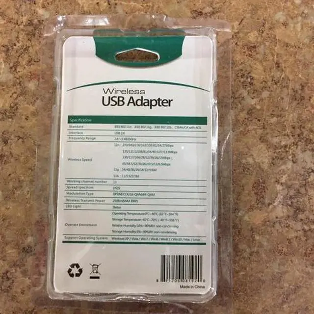 Alt view image 2 of 2 - New W/Antenna 300n 300Mbps Mini Wireless USB Wifi Adapter Network 802.11n/g/b
