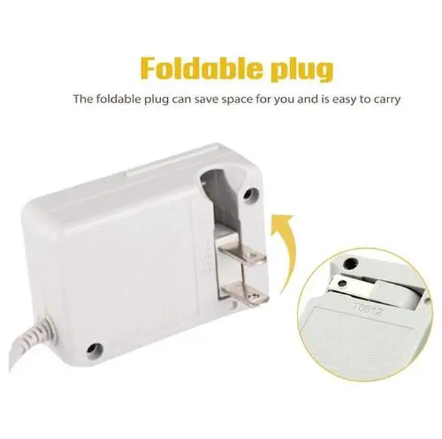 Alt view image 2 of 6 - AC Adapter Home Wall Charger Cable for Nintendo DSi/ 2DS/ 3DS/ DSi XL System US