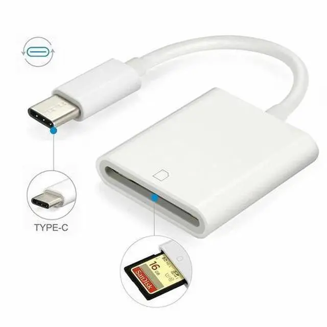 Main image of USB C SD Card Reader Type-C to SD Card Camera Reader Adapter for Android
