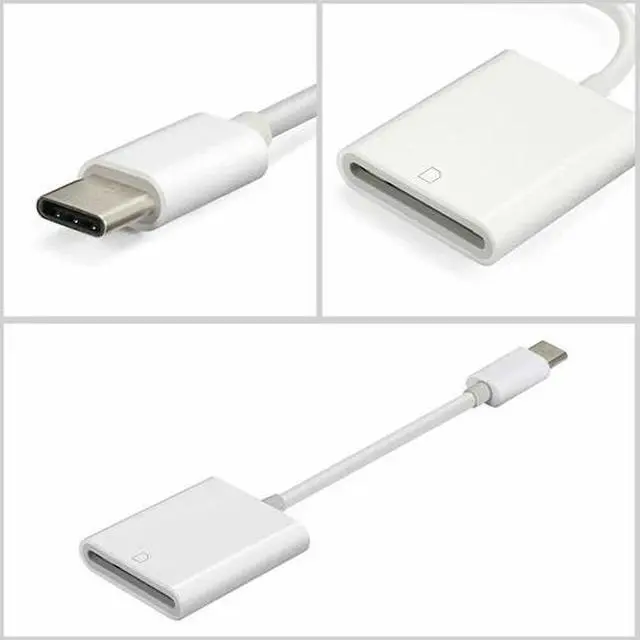 Alt view image 7 of 7 - USB C SD Card Reader Type-C to SD Card Camera Reader Adapter for Android