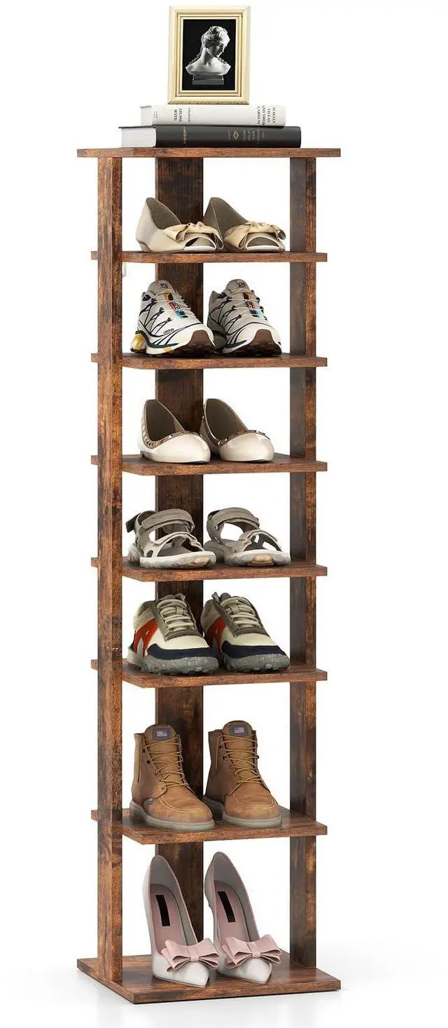Main image of SPORFIT 8-Tier Vertical Shoe Rack