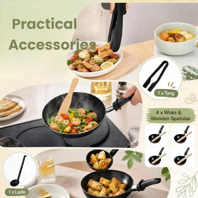 Alt view image 6 of 7 - ARLIME Raclette Table Grill for 4 People, 1000W Indoor Electric Griddle