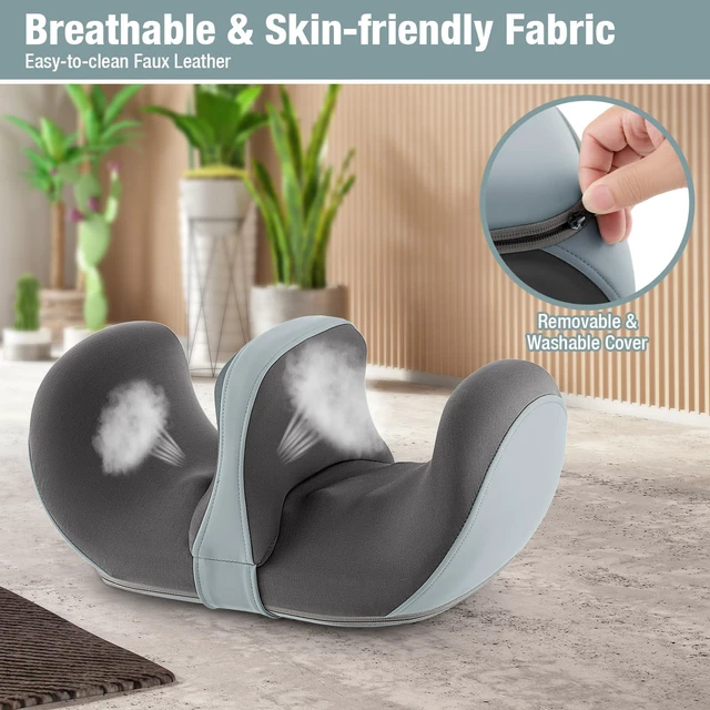 Alt view image 2 of 7 - ARLIME Foot Massager with Heat, Electric Deep Kneading Waist Massager with Vibration for Pain Relief Blood Circulation, Foot and Calf Massage Gifts