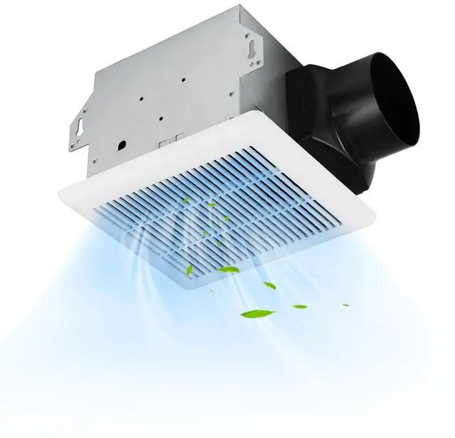 Main image of ARLIME Bathroom Exhaust Fan, 80 CFM Ceiling Mount Exhaust Ventilation Fan