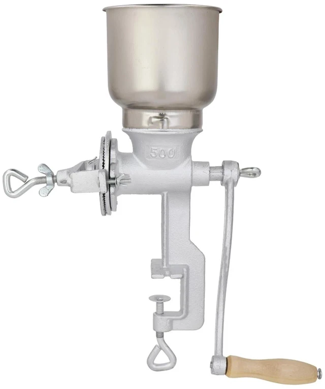 Main image of Manual Corn Grinder Flour Maker Wheat Grain Nut Nut Mill Crank Labor-saving Cast