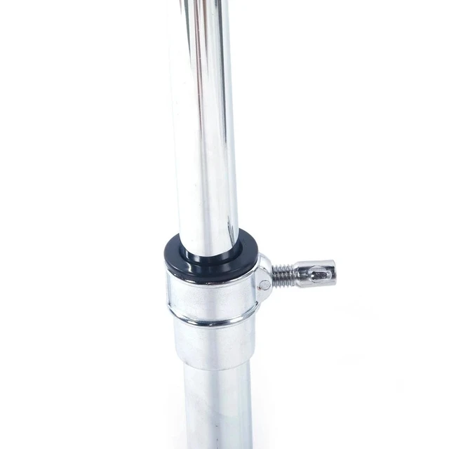 Alt view image 6 of 7 - New Steel Cymbal Boom Stand Drum Hardware Percussion Holder Mount Silver Color