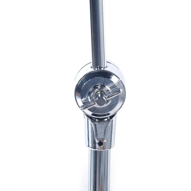 Alt view image 7 of 7 - New Steel Cymbal Boom Stand Drum Hardware Percussion Holder Mount Silver Color