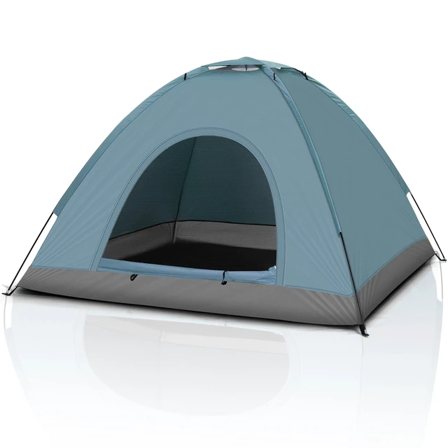 Alt view image 3 of 7 - Outdoor Portable Waterproof Hiking 3-4Person Camping ActivityDome Tentw/Bag