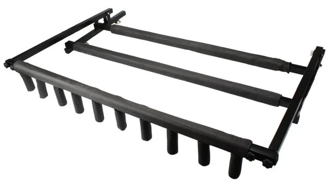 Alt view image 7 of 7 - High Quality 9 Folding Guitar Bass Holder Display Rack Stand for Guitar