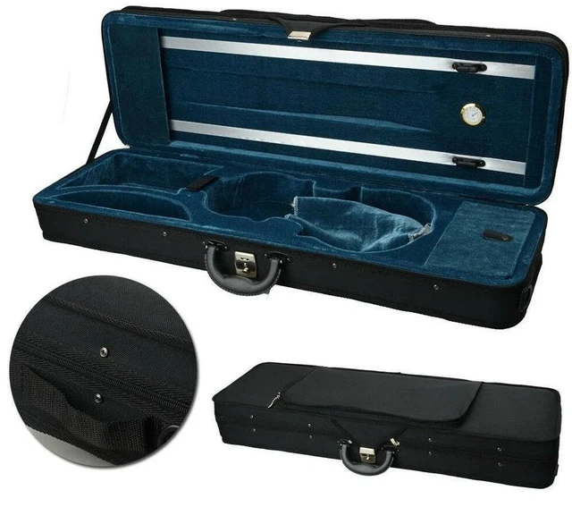 Main image of Professional Nylon Fashion 4/4 Full Size Acoustic Violin Case Bag Black