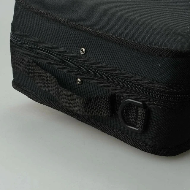 Alt view image 5 of 7 - Professional Nylon Fashion 4/4 Full Size Acoustic Violin Case Bag Black