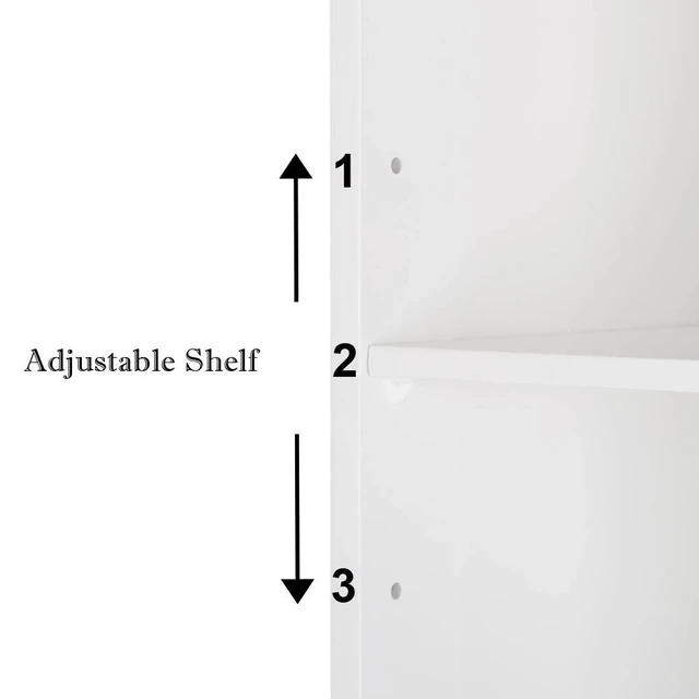 Alt view image 6 of 7 - Wall Mount Bathroom Cabinet Storage Medicine Cabinet Kitchen Laundry Cupboard
