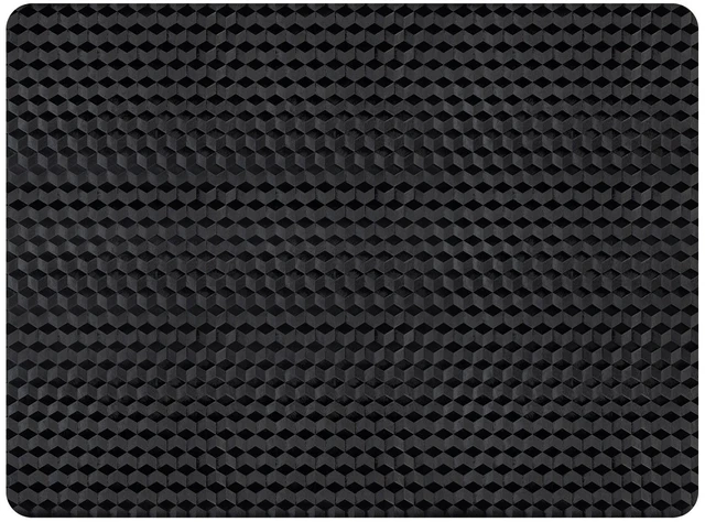 Main image of 48 Inch 3D Geometric Chair Mat with Nails for Carpet Protection in Office & Home