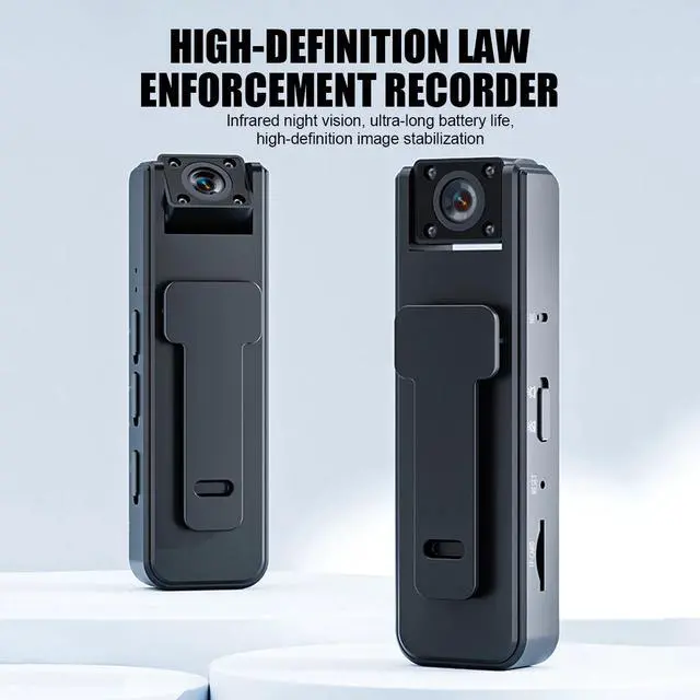 Alt view image 2 of 7 - HD Mini Police Body Camera 1080P Video Audio Recorder Pocket Night Vision Cam