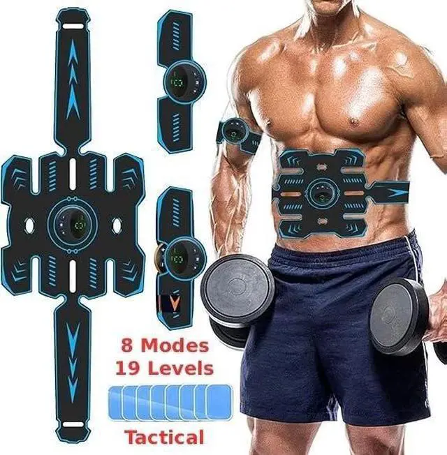 Main image of Electric Muscle Toner Machine ABS Toning Belt Simulation Fat Burner Belly Shaper