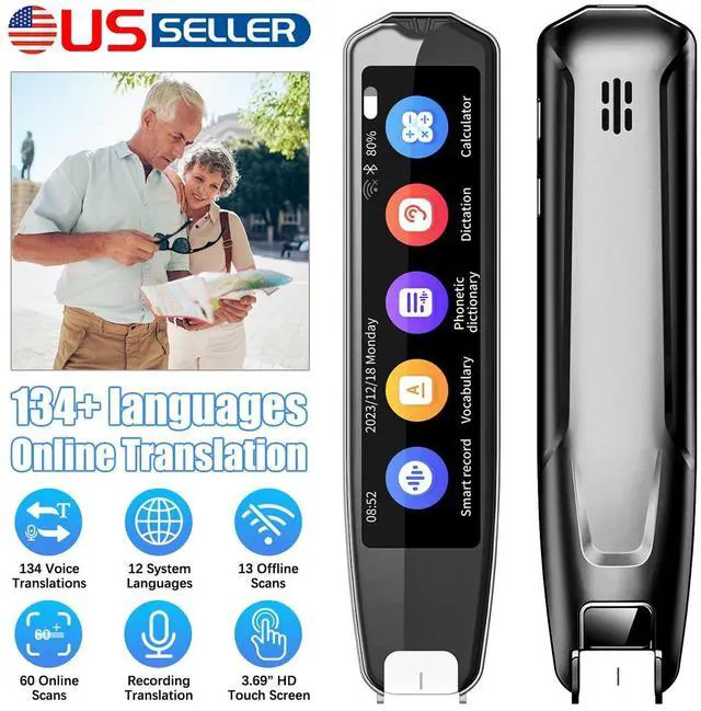 Main image of Smart Scan Translation Pen Text Read 134+ Language Online Voice Translator