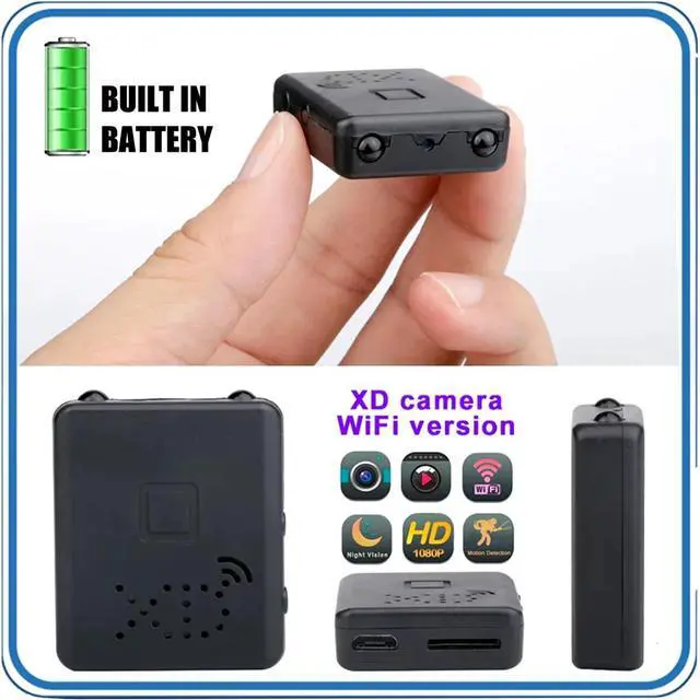 Main image of 4K Smart Mini WiFi Camera Wireless 1080P Night Cam w/Battery Home Security