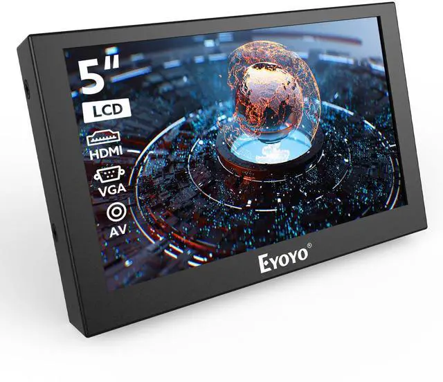 Main image of 5" Mini Monitor LCD Screen Display USB/HDMI /VGA/AV Input Interface 5 inch Monitor 800x480
