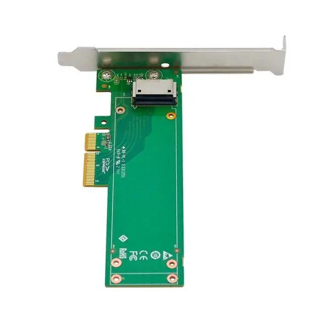 Alt view image 4 of 4 - PCIe 4.0 x4 to NVMe EDSFF 1U Short E1.S Adapter