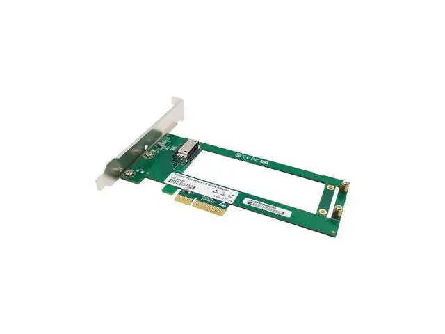 Alt view image 4 of 5 - PCI-E4.0 4X Host Adapter to NVMe Ruler 1U GEN-Z EDSFF 5.9mm 9.5mm Thickness Short SSD E1.S Carrier Adapter