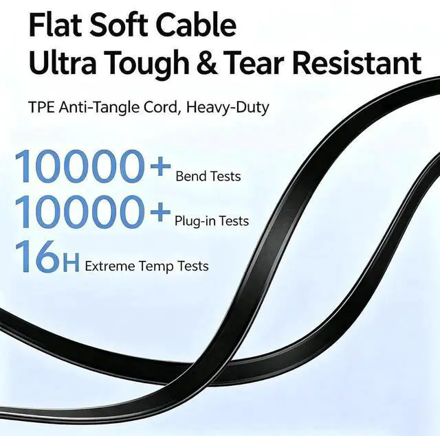 Alt view image 7 of 7 - 1M/3.3FT Retractable USB C to USB C Cable, 240W PD Fast Charging Telescopic Type-C Cord for MacBook, iPhone 15/16, Samsung, Laptop, Travel Car Portable Charger Wire golden