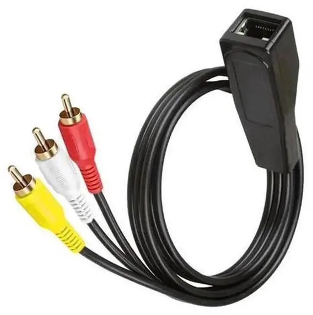 Alt view image 6 of 7 - RJ45 Female to 3RCA Balun Extender, 3 Lotus RCA AV Signal Over Cat5e/Cat6 Network Cable, Analog Audio Video Transmitter Receiver Kit Supports Max 305M Transmission, Passive AV Extension Adapter for TV
