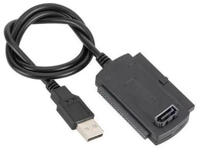 Main image of USB 2.0 to SATA PATA IDE Hard Drive Converter Cable, Plug and Play Stable Data Transfer Adapter Cord for 2.5 Inch Laptop HDD SSD & 3.5 Inch Desktop Hard Disk, Portable Storage Connection Wire for Wind