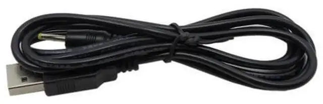 Alt view image 2 of 3 - 3-Pack 3.3FT USB to DC 2.5x0.7mm Barrel Jack Charging Cable, Male DC 2.5mm x 0.7 Power Plug Cord, 1 Meter USB to DC Power Adapter Wire for Small Electronics, Router, LED Light, Camera, Mini Fan, Porta