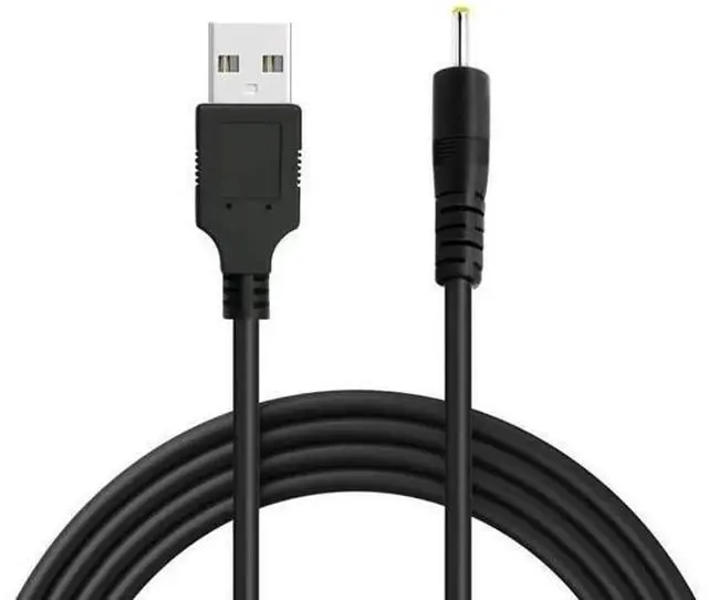 Alt view image 3 of 3 - 3-Pack 3.3FT USB to DC 2.5x0.7mm Barrel Jack Charging Cable, Male DC 2.5mm x 0.7 Power Plug Cord, 1 Meter USB to DC Power Adapter Wire for Small Electronics, Router, LED Light, Camera, Mini Fan, Porta