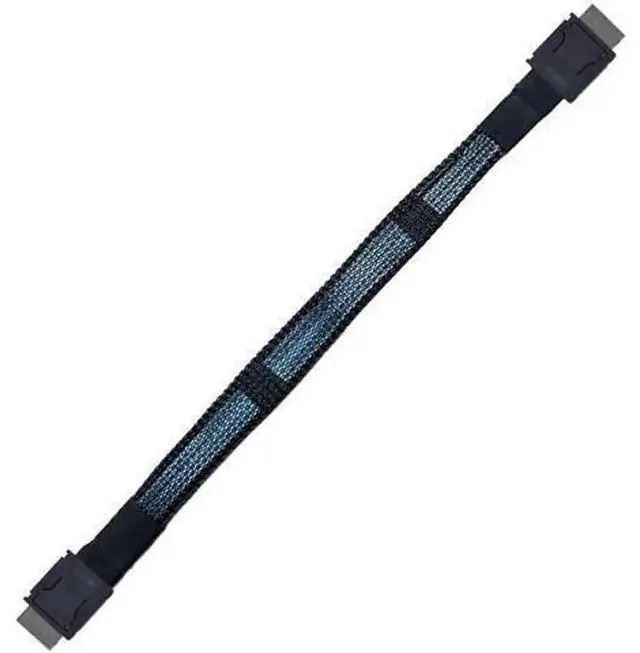 Alt view image 4 of 6 - 20cm / 0.6FT Oculink PCIe 4.0 Extension Cable, SFF-8611 4i Male to Male High Speed Data Cord, Low Latency Oculink Wire for External eGPU, OneXGPU, Mini PC, NVMe SSD, Portable Graphics Dock, Compact Ch