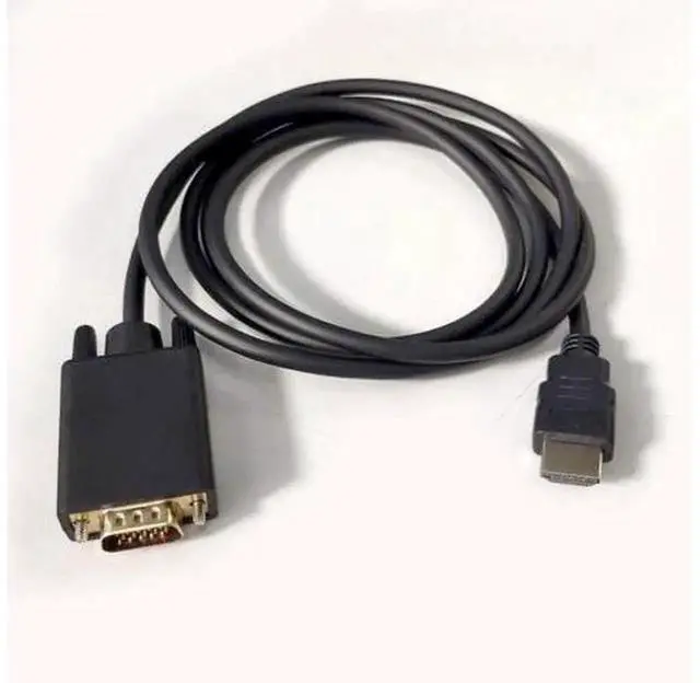 Main image of 1.8M HDMI to VGA Cable with Built-in Chip, 1080P HD Video Converter Cord for PC Laptop Monitor Projector