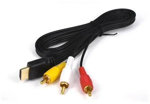 Main image of 1.5m HDMI Male to 3 RCA AV Cable, HD Video Audio Stereo Converter Cord for DVD PC TV Box Projector