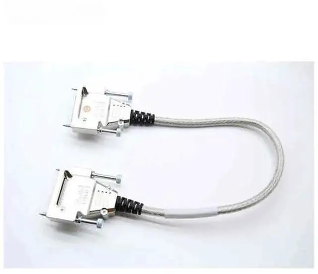 Main image of 50CM StackWise Stacking Cable PN 72-2632-01, CAB-STACK-50CM Switch Stack Interconnect Cord for WS-C3750G WS-C3750X Catalyst Switches, 32Gbps Bidirectional Stack Bandwidth Short Stack Cable for Data
