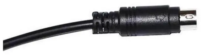 Alt view image 3 of 5 - 3M DB9 Female to Mini DIN 6Pin MD6 Male PLC Programming Adapter Cable QC30R2, D-SUB 9Pin Serial Communication Download Cord for Mitsubishi Q Series PLC, Stable RS232 Data Transfer Cable for Industrial