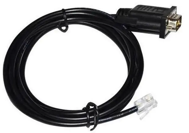Alt view image 5 of 5 - 3M DB9 Male D-SUB 9Pin to RJ11 6P4C RS232 Serial Communication Cable, Industrial Programming Cord for Keyence CV-X Vision Camera Controller Connect Mitsubishi FX Series PLC, Stable Data Upload Downloa