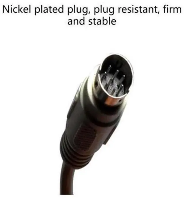 Alt view image 5 of 7 - USB-ACAB230 USB-DVP PLC Programming Cable, Industrial USB to MD8 Serial Download Cord Exclusively for Delta DVP EX, EH, EC, SE, SV, SS Series Controllers, Stable Two-Way Communication Wire for Ladder