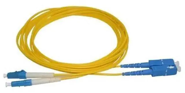 Main image of 10PCS/Bag SC-LC UPC Duplex Single Mode Fiber Patch Cord, 2.0mm/3.0mm OS2 9/125 Fiber Optic Jumper Cable, Universal for All Standard Optical Network Devices