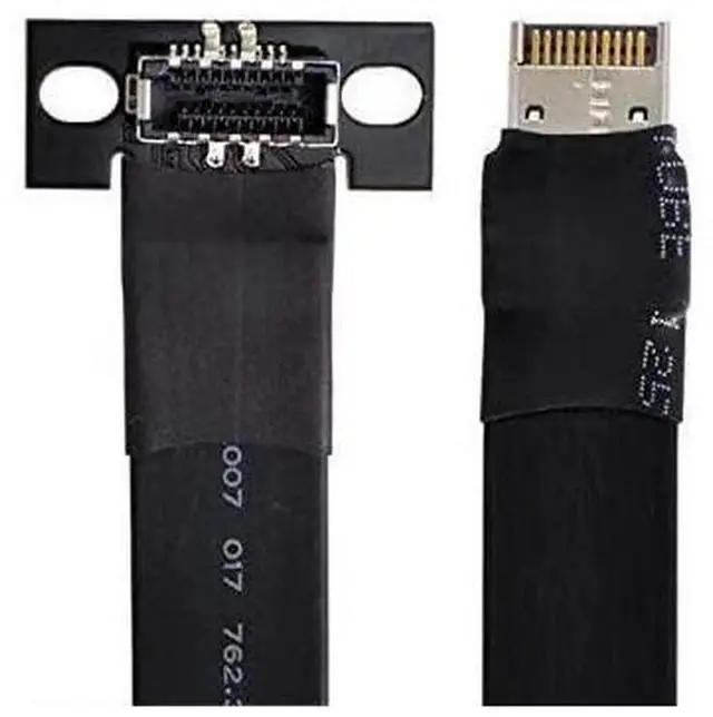 Main image of 50cm Front Panel Header USB 3.1 Type-E Male to Female Extension Cable, Motherboard Internal Data Transfer Cord