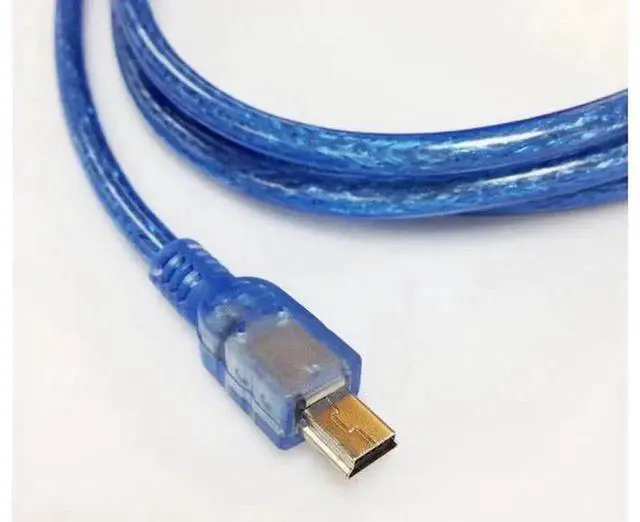 Alt view image 2 of 6 - New PLC Programming Download Cable BMXXCAUSB018 BMXXCAUSB045 USB A to Mini USB Cord for M340 M221 Series PLC Processors, Stable Industrial Communication Wire for Program Upload Download Parameter