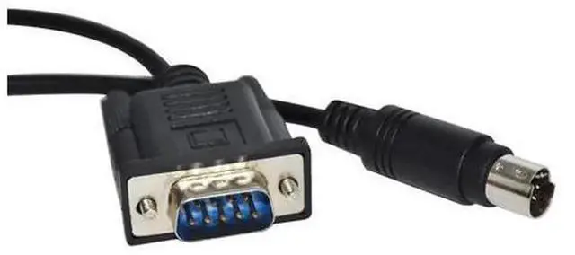 Alt view image 6 of 6 - 3M RS232 DB9 Male to Mini DIN 8P PLC Programming Cable Replacement for Rockwell Allen Bradley 1761-CBL-PM02, D-SUB9 Serial Communication Download Cord for MicroLogix 1400 1000 1200 1500 Series Control
