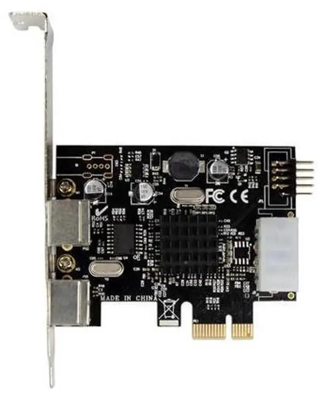 Alt view image 7 of 7 - PCI-E to Dual PS/2 Expansion Adapter Card with MCS9990 Chip, PCIe X1 PS2 Round Port Extender for Traditional PS/2 Keyboard & Mouse, Plug-and-Play Driver-Free Design, Internal Desktop PCI Express Expan