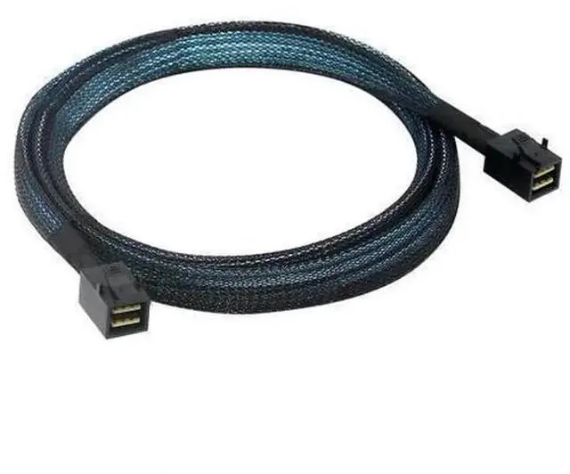 Main image of 1M SFF8643 to SFF8643 MiniSAS HD Data Cable, 12Gbps High-Speed Server Storage Wire for RAID Array Card and Hard Drive Backplane, Stable High-Bandwidth Connection Cord for Server Cabinet Mass Storage