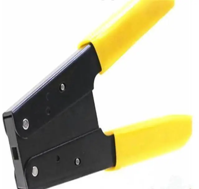 Main image of 5G Optical Fiber Leather Cable Stripping Pliers, Professional Photoelectric Composite Cable Stripper for 2.1*1.6mm Wires, Precise Fiber Jacket Removal Tool, Anti-Slip Labor-Saving Stripping Tool for