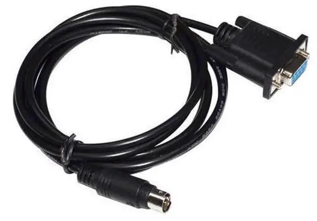Alt view image 3 of 6 - 5M DB9 RS232 9Pin to Mini DIN 5Pin MD5 PLC Programming Cable, Dedicated Communication Cord for PC Connecting Matsushita GT11 Touch Screen & PLC Controller, Stable Serial Download Line Supporting Progr