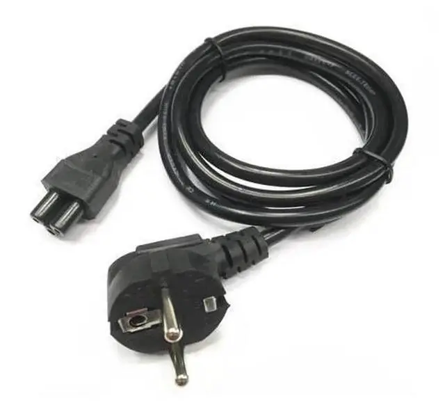 Alt view image 2 of 2 - 3-Prong AC Laptop Power Cord, Universal Replacement Mains Cable Compatible with Dell, HP, Lenovo, Asus, Sony, Toshiba, Acer, Gateway, IBM Notebook Charger Adapters