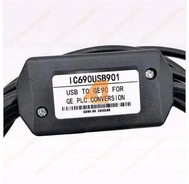 Alt view image 3 of 6 - IC690USB901 USB to GE90 SNP PLC Programming Cable, Dedicated Download Communication Cord Compatible with GE Series 90-30, 90-70 & Micro PLC Controllers, Industrial RS422 Signal Converter Wire for Prof