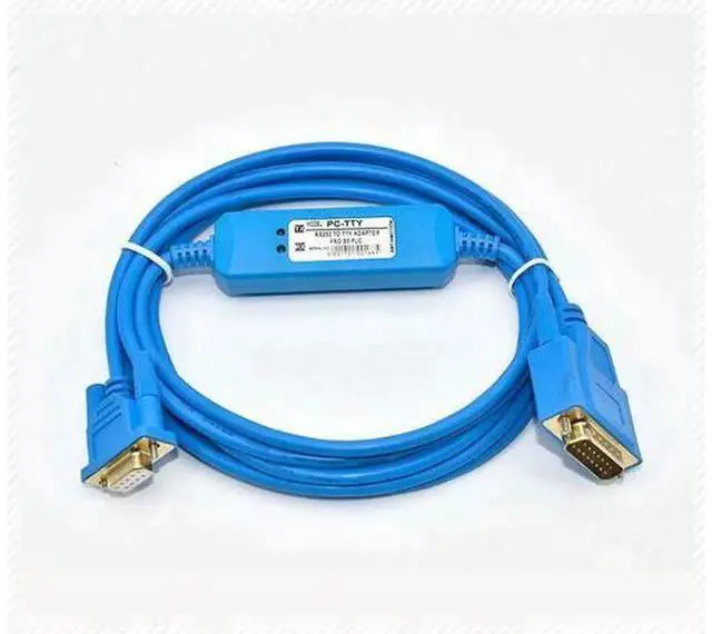 Alt view image 6 of 6 - PC-TTY PLC Programming Cable 6ES5734-1BD Dedicated for Siemens S5 Series PLC, Industrial Stable Serial Data Download Communication Wire