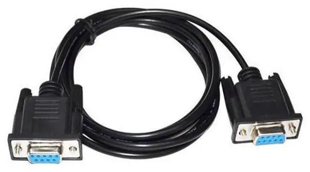 Main image of 1.8M DB9 Female to Female RS232 Serial Adapter Cable GT01-C30R2-9S, D-SUB 9Pin Communication Cord for Mitsubishi GT11 GT15 Touch Screen Connecting to PC