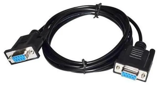 Alt view image 2 of 5 - 1.8M DB9 Female to Female RS232 Serial Adapter Cable GT01-C30R2-9S, D-SUB 9Pin Communication Cord for Mitsubishi GT11 GT15 Touch Screen Connecting to PC